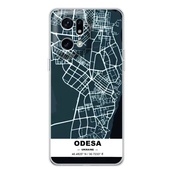 Чехол с принтом «Одесса» для OPPO Find X5 Pro