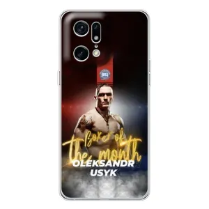 Чехол с картинкой Александр Усик для OPPO Find X5 Pro (Olexandr Usyk)