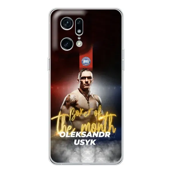 Чехол с принтом «Olexandr Usyk» для OPPO Find X5 Pro