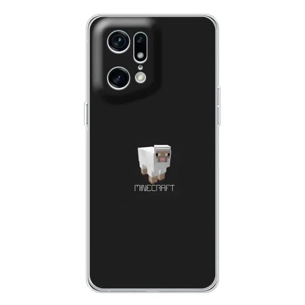Чехол с принтом «Овечка Майнкрафт» для OPPO Find X5 Pro Чехол с принтом «Овечка Майнкрафт» для OPPO Find X5 Pro