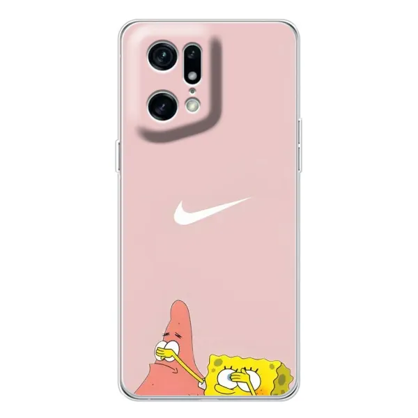 Чохол з принтом «Патрік і Губка» для OPPO Find X5 Pro