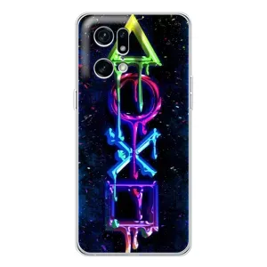 Чохол з принтом «Pleystation лого» для OPPO Find X5 Pro