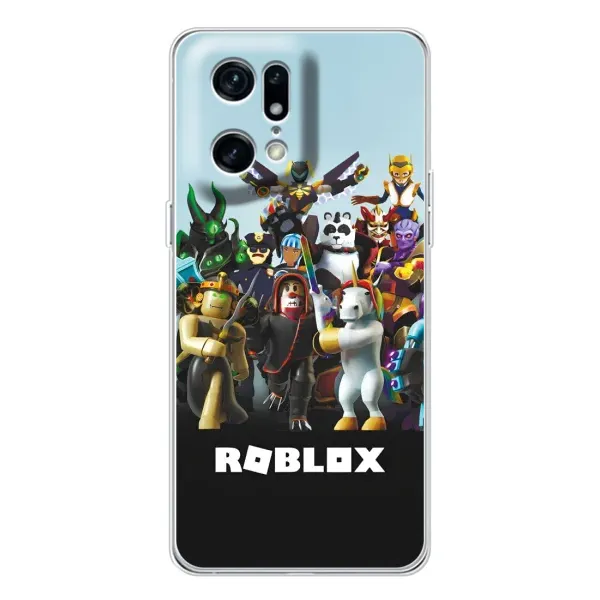 Чехол с принтом «ROBLEX» для OPPO Find X5 Pro