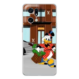 Чехли для OPPO Find X5 Pro - Скрудж МакДак Louis Vuitton (PREMIUMPrint)