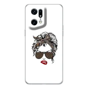 Чехлы Луи Витон для OPPO Find X5 Pro (AlphaPrint - LOUIS VUITTON) (стильная с луи витон)