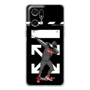 Чеохол для OPPO Find X5 Pro з картинкою Supreme (AlphaPrint)