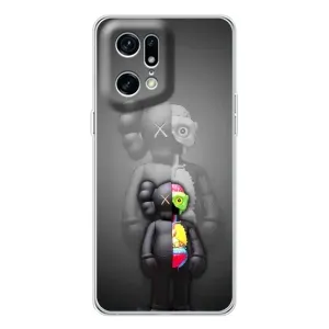 Чохли для OPPO Find X5 Pro - Bearbrick Louis Vuitton (PREMIUMPrint) (Тіло Bearbrick)