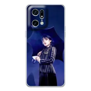 Силіконовий чохол з картинкою для OPPO Find X5 Pro (Венсдей)