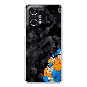 Чохли з крутими принтами для OPPO Find X5 Pro - (PREMIUMPrint) (Вори)