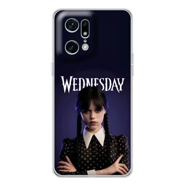 Чохол з принтом «Wednesday» для OPPO Find X5 Pro