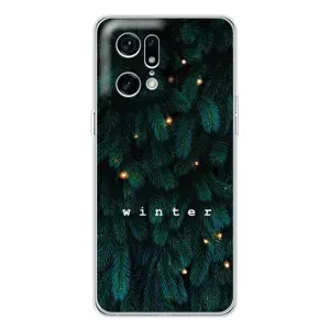 Новорічні, Святкові Чохли для OPPO Find X5 Pro - 2024 год (Winter)