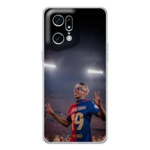 Чехол с футболистом Ламин Ямаль OPPO Find X5 Pro (Ямаль на стадионе)