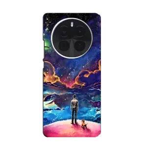 Космічні Чохли для ОРО Find X8 Pro (VPrint) (Вид Галактики)