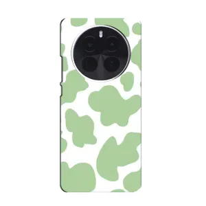 Чохол з принтом корови на ОРО Find X8 Pro (Зелений принт)