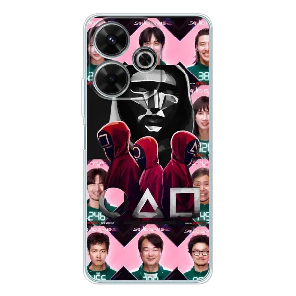 Чохол з принтом «Учасники Гра кальмара» для OPPO K13 Turbo
