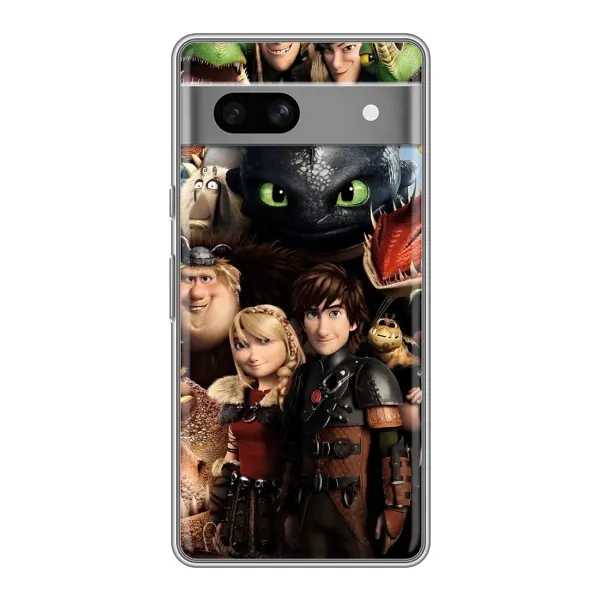 Чохол з принтом «Персонажі дракона» для OPPO K15s