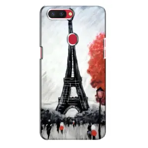 Чохол Ейфелева Вежа Oppo R11s - (AlphaPrint) (Вежа в Парижі)