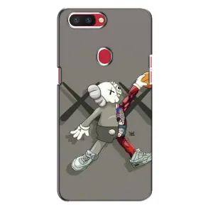 Чохли для Oppo R11s - Bearbrick Louis Vuitton (PREMIUMPrint) (Беарбрік Джордан)