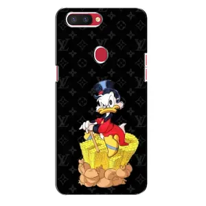 Чехли для Oppo R11s - Скрудж МакДак Louis Vuitton (PREMIUMPrint) (Богатство Макдака)