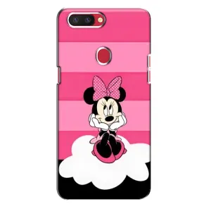 Эксклюзивный чехол для Oppo R11s (AlphaPrint - Мультяшные) (Девочка Maus)
