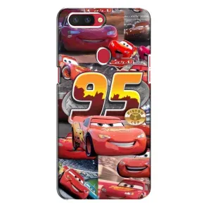 Силіконовий чохол Маквін для Oppo R11s (Колаж Блискавка Маквін)