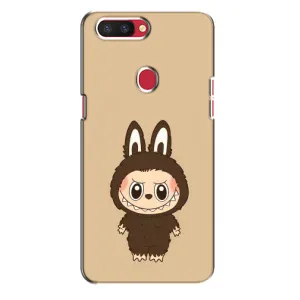 Чехол с Лабубу на Oppo R11s (Bored Ape в красном)
