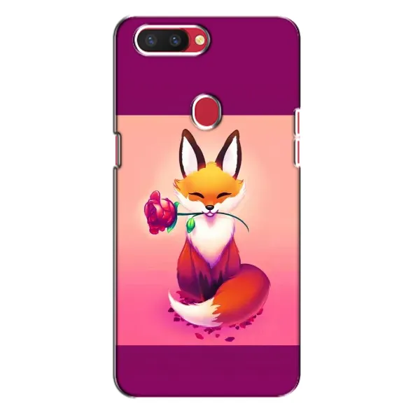 Чехол с принтом «Лисичка с розочкой» для OPPO R11s Чехол с принтом «Лисичка с розочкой» для OPPO R11s