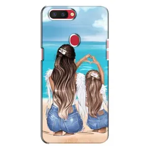 Чохол з друком для Oppo R11s - (Мама з дитинкою) (AlphaPrint)