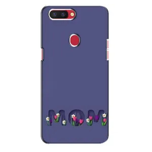 Чехлы для мамы на Oppo R11s (Мама в цветах)