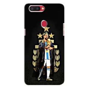 Чохли для Oppo R11s (Leo чемпіон) (AlphaPrint) (Мессі Король)