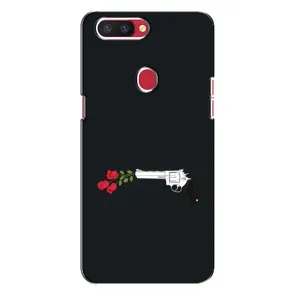 Чехлы (ART) Цветы на Oppo R11s (VPrint) (Неожиданные цветы)