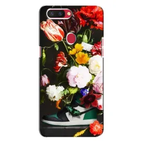 Бренднові Чохли для Oppo R11s - (PREMIUMPrint) (Nike цветы)