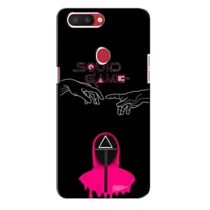 Чохол Гра в кальмара для Oppo R11s (Мінімалізм Гра кальмара)