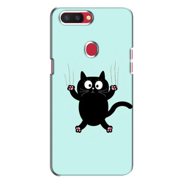 Чехол с принтом «Падающий кот» для OPPO R11s