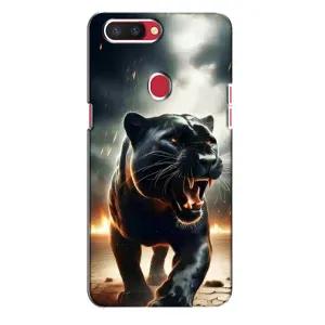 Чохол з картинкою 'Хижаки' для Oppo R11s (Чорна пантера)