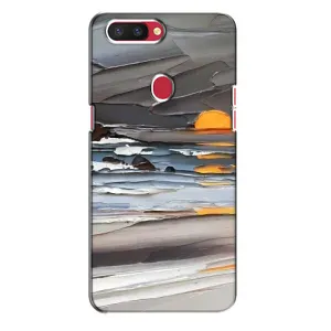 Чохол з картинкою (Стильні) OPPO P11c - (AlphaPrint) (Пастель)