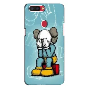 Чохли для Oppo R11s - Bearbrick Louis Vuitton (PREMIUMPrint) (Плач Bearbrick)