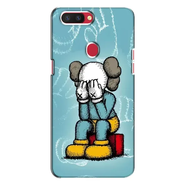 Чехол с принтом «Плач Bearbrick» для OPPO R11s