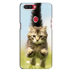 Чехлы с Котиками для Oppo R11s (VPrint) (Прыжок кота)