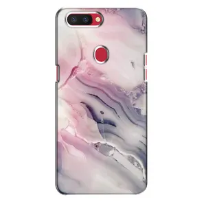 Мраморный чехол на Oppo R11s (VPrint) (Пурпурный Мрамор)