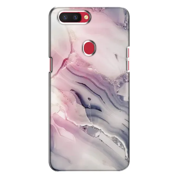 Чехол с принтом «Пурпурный Мрамор» для OPPO R11s