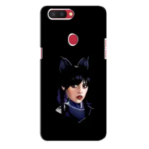 Чохли Венсдей на Oppo R11s Уенсдей (AlphaPrint) (серйозна Венздей)