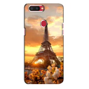 Чохол Ейфелева Вежа Oppo R11s - (AlphaPrint) (Сонячня вежа)
