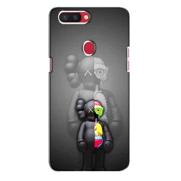 Чехол с принтом «Тело Bearbrick» для OPPO R11s