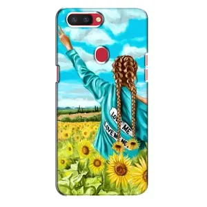 Чохол для Патріота України Oppo R11s - (AlphaPrint) (Україночка)