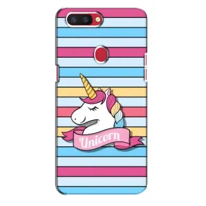 Чехол для Оппо Рено Р11с - (Единорожки - Новинки) (AlphaPrint) (Unicorn)