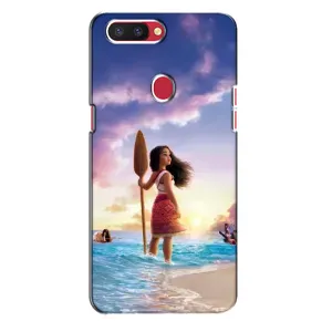 Чохол з мультфільмом Ваяна Oppo R11s (Моана з веслом)