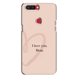 Чехлы для мамы на Oppo R11s (Сердце маме)