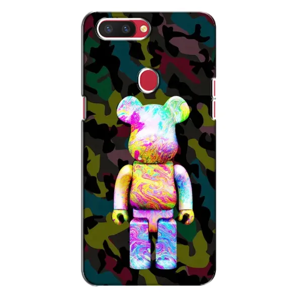 Чехол с принтом «Яркий Bearbrick» для OPPO R11s