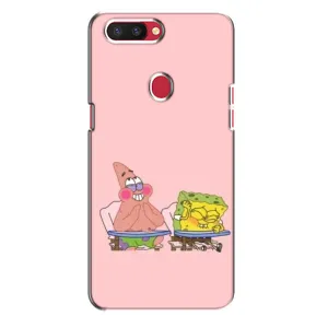 Чохол Губка Боб для OPPO P11c (За партою)